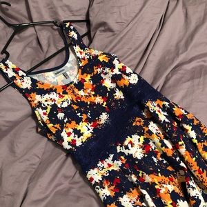 Bright summer dress